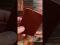 Simple card holder👍 #cardholder #bifold #bifoldwallet #leatherwallets