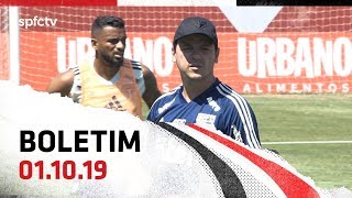 BOLETIM DE TREINO: 01.10 | SPFCTV