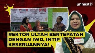 Rektor Ultah Bertepatan dengan IWD, Intip Keseruannya!