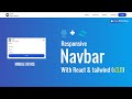 Responsive Navbar Tailwind CSS React