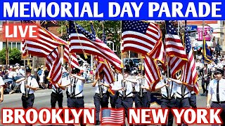 🇺🇸 Brooklyn Memorial Day Parade 🪖 Memorial Day 2026 🇺🇸 Brooklyn NYC LIVE