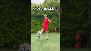 How to be a BALLER! #shorts #football #soccer