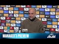 manager s preview pep updates on ederson and dias plus rodri progress man city v west ham united