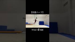 【体操の技】A~D難度の開脚ジャンプ紹介してみた#体操選手 #体操女子 #トレーニング