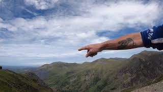 22st man Walking Llanberis path Snowdon