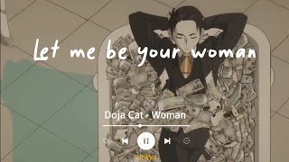 Woman - Doja Cat (Lyrics Terjemahan) TikTok Song | Let me be your woman...
