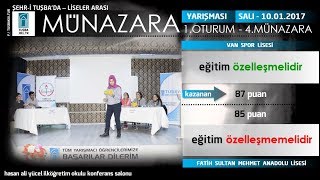 Tuşba Belediyesi 404 | mini-video | Tuşba’da Münazara Yarışması - 4