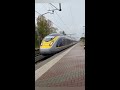 tgv passing at full speed