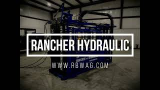 The Rancher Hydraulic from RBW cattle chute features