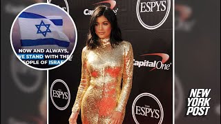Kylie Jenner quickly deletes pro-Israel post after receiving backlash amid Hamas attack