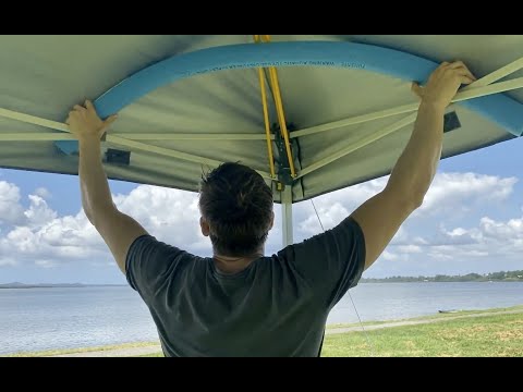 How do you keep water out of a canopy?