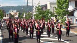 三豊総合病院連　～銭形よさこい2013(柳町会場)