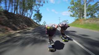 Josh Evans - Part Two Downhill Longboard Skate