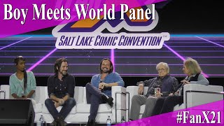 Boy Meets World Panel - Full Panel/Q\u0026A - Salt Lake FanX 2021