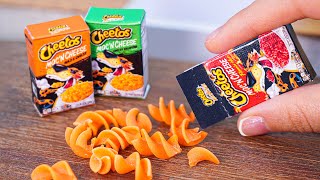 HOT Miniature Cheetos Mac and Cheese Recipe | ASMR Cooking Mini Food