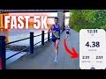 FAST 14:20 5K Road Race With Pace Data (Quayside 5k 2024)