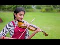 snehithane snehithane u0026 katrinile varum geetham violin cover kishorri rajkumar