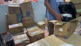 Japanese rice cooker auction, Opening and preliminary price quote for many rice cooker models (09...