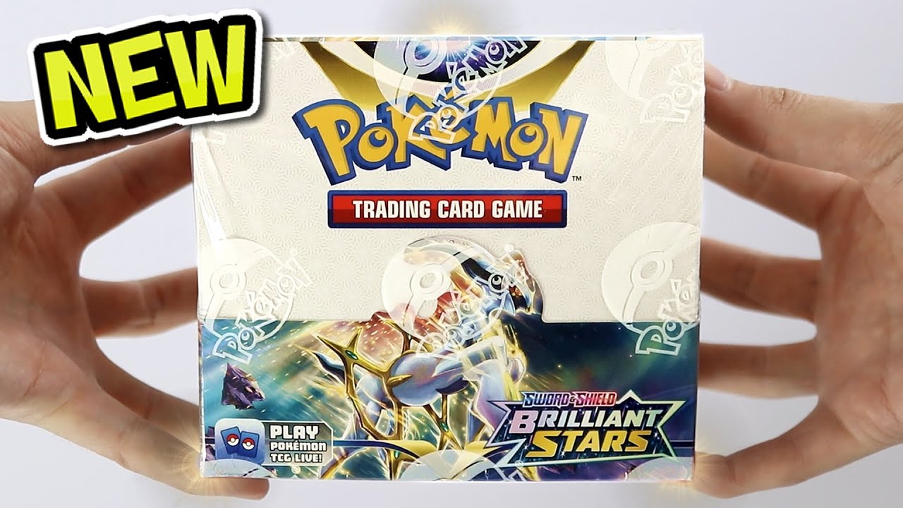 *NEW* Pokémon BRILLIANT STARS Booster Box Opening - YouTube