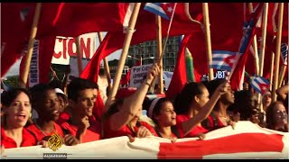 Still revolutionary: Cubans celebrate May Day