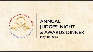 Armenian Bar Association Judge's Night 2023