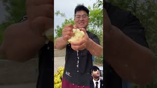 Apple Bite Turns into a Tsunami of Juice 🍏🍎😋