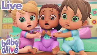 🔴 LIVE: Baby Alive Official 👶 Baby Alive Season 3 🌈 Family Kids Cartoons Livestream