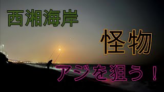 【釣り】西湘で怪物アジを狙う!!