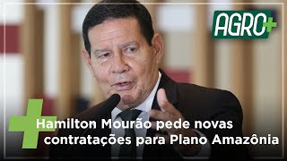 Vice-Presidente Hamilton Mourão pede novas contratações para Plano Amazônia | AgroMais