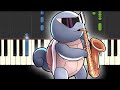 Pokémon Tocando el Saxofón - Piano Tutorial