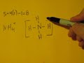 lewis dot structure of nh4 ammonium ion