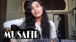 Musafir Female Unplugged Cover | Atif Aslam Arijt Singh | Sweetie Weds NRI | Geeta Prajapati