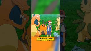 ketika ash ketchum menangkap dua pokemon yang sama #shorts