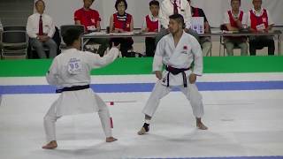 2019 JKA All Japan 五十嵐達郎(埼玉) 対 渡邉龍翔(静岡) 準々決勝 Igarashi vs Watanabe