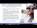 social needs that must be remembered trait 19 bg5 live episode 4 2024