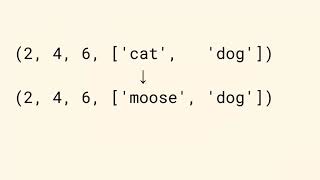 The Amazing Mutable Immutable Tuple and Other Philosophic Digressions