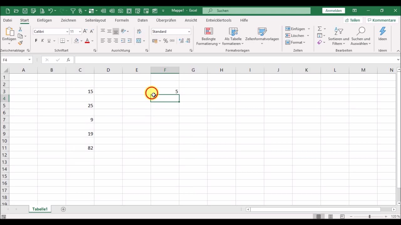 Excel - Zellen Zählen Wenn Nicht Leer - YouTube