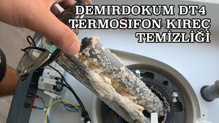 Demirdöküm DT4 titanyum Termosifon Bakım ve Kireç Temizliği