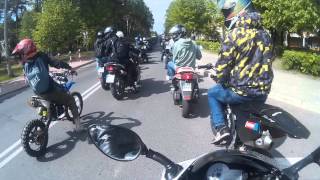 II Zlot motocyklowy im Jana Pawła II Bukowno 17.05.2015 / Rozpoczęcie sezonu 2015 [GoPro]