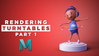 Lighting & Rendering A Character Turntable - Part 1