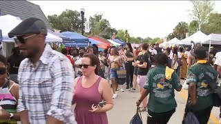 Locals hold Juneteenth Melanin Market