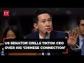 TikTok CEO denies links with Communist Party of China, says 'I'm Singaporean!' | US Senate hearing