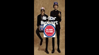 Cade Cunningham-Jaden Ivey Detroit Pistons All Star Back court #shorts #detroitpistons #pistons #nba