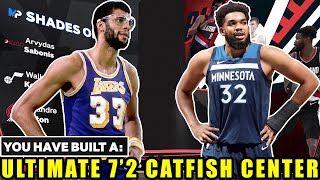 THIS 7'2 CENTER WITH HOF MASHER, RISE UP & FAST TWITCH IS THE ULTIMATE CATFISH BUILD ON NBA 2K24