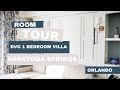 Disney's Saratoga Springs: One Bedroom Villa Room Tour