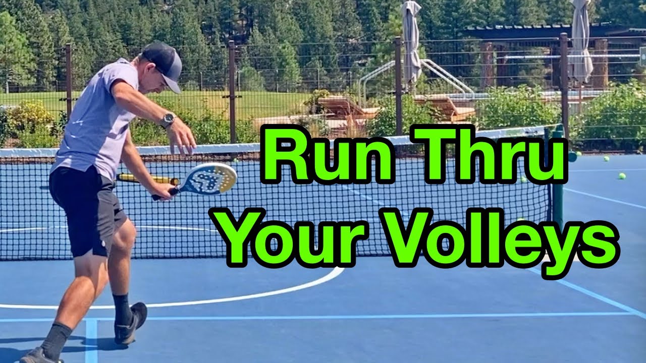 Why You Should Run Thru Volleys (Spec Tennis) - YouTube