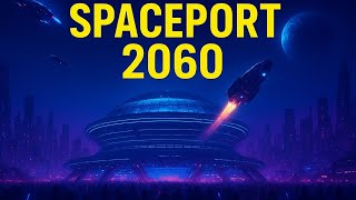 Futuristic Spaceport 2060 – A Journey Into Tomorrow’s Interstellar Hub.