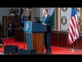 Secretary Blinken’s speech on “The United States and Africa: Building a 21st Century”