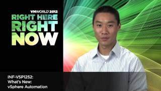 VMworld 2012: VSP1252 - VMware vSphere Automation - What's New?