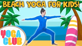 Beach Yoga For Kids! 🏖 Yoga Club (Week 53) | Cosmic Kids Yoga